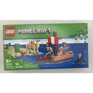 Lego Minecraft The Pirate Ship Voyage Set 21259 - NEW